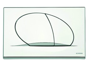 płytka OVATE DUO , chromowana 