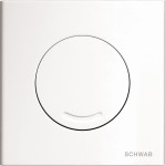 VERIA  UR , przycisk do pisuaru , biały