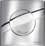 VERIA  UR , przycisk do pisuaru , chromowany