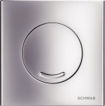 VERIA  UR , przycisk do pisuaru , chrom-mat