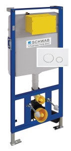 DUPLO WC 199 z przyciskiem VELA (biały)