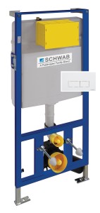 DUPLO WC 199 z przyciskiem PLUTO (biały) 